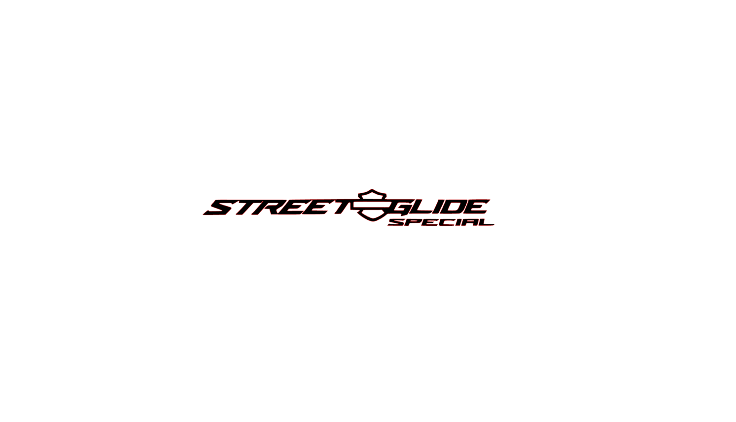 Harley davidson street glide special sticker