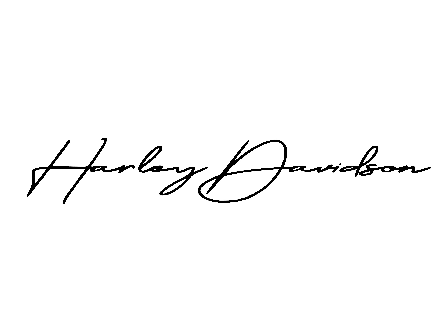 Harley davidson tank sticker style 5