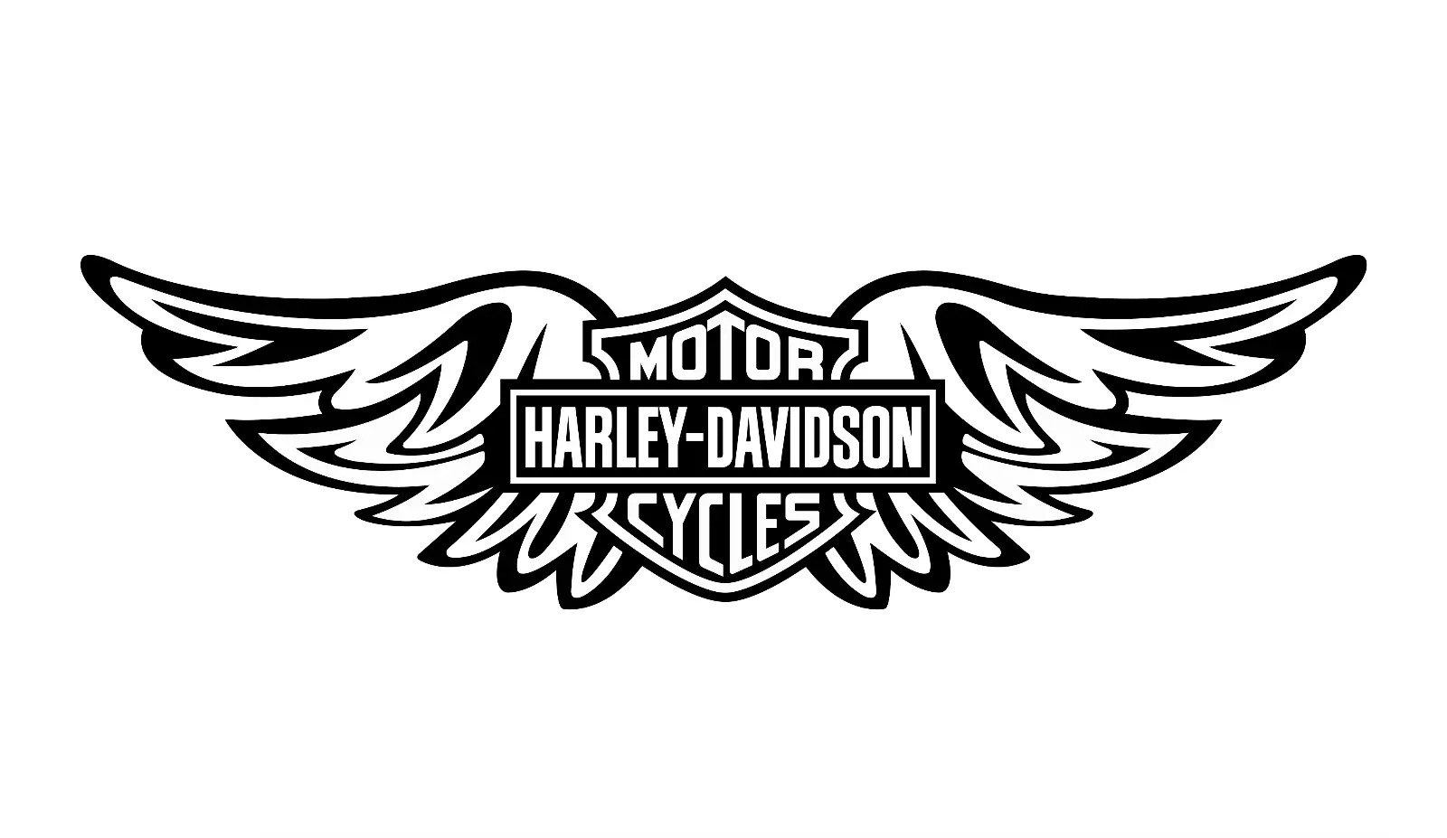 Harley logo wings