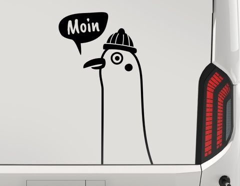 Moin der vogel gruesst nordisch frisch