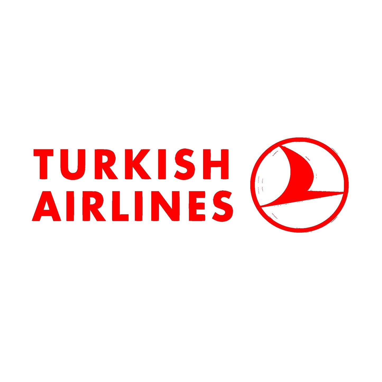 Turkish airlines aviation style aufkleber